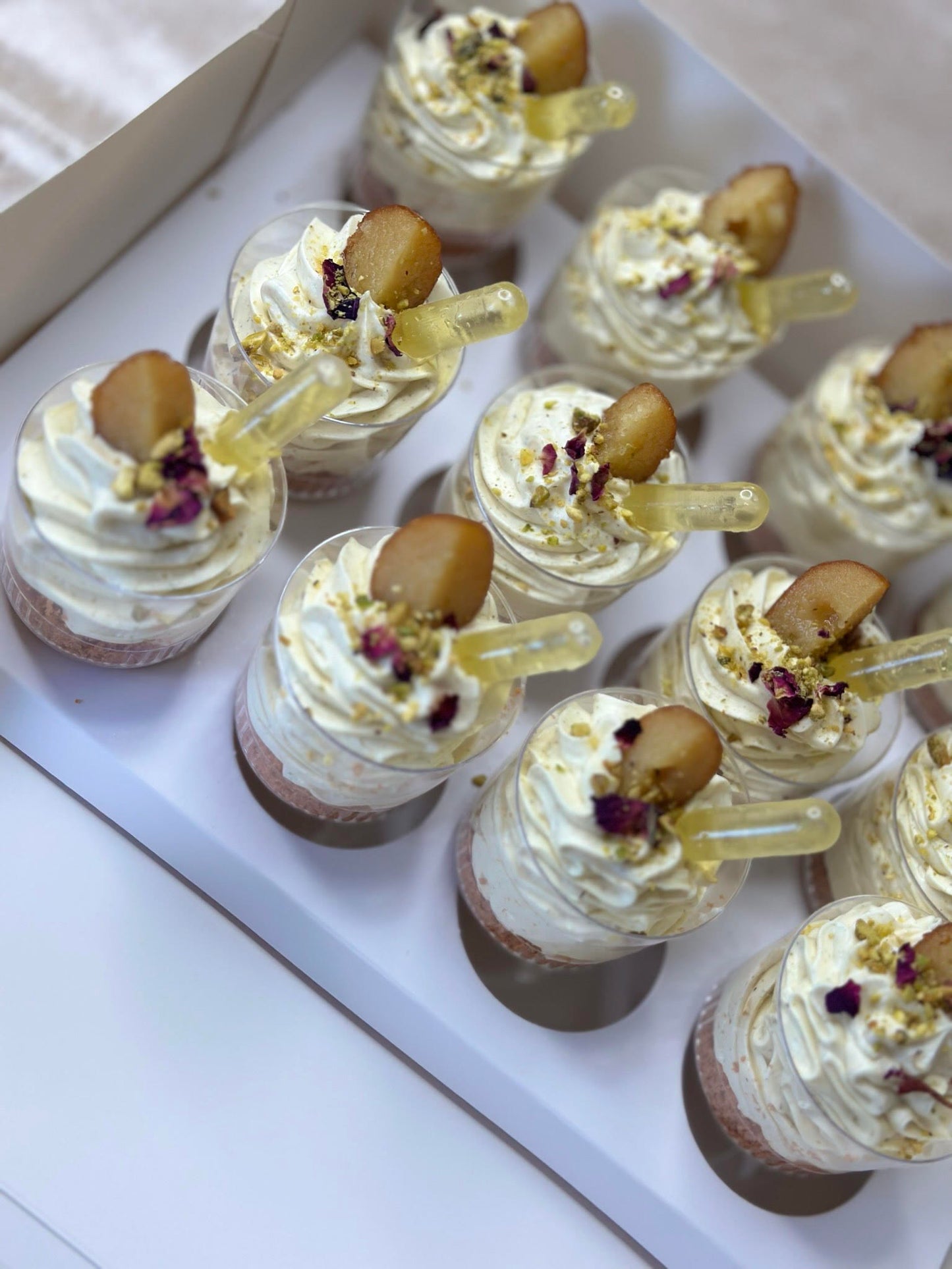 Gulab Jamun Cheesecake Shot